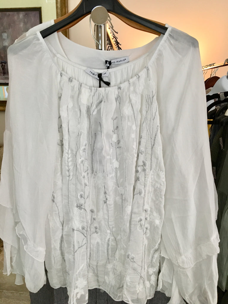 White Off Shoulder Top