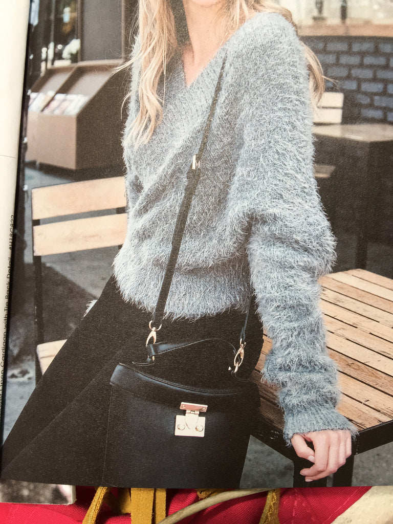 Grey Shaggy Sweater