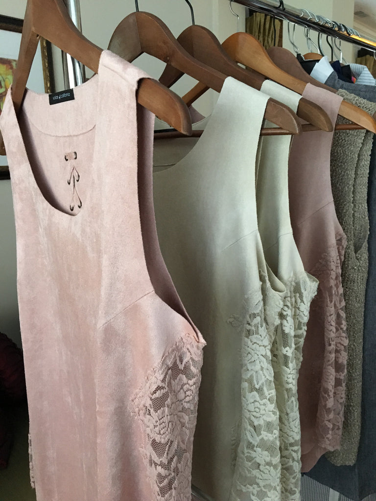 Soft Faux Suede Tank