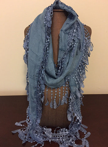 Scarves: Suave Daisies -Winter Scarf