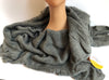 Infinity Scarf with Ruffle Edge